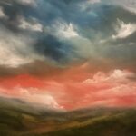 “Blissful” 24x28” Oil on canvas