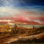 No Location Just My Imagination 24 x 36" Oil on Canvas