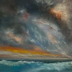 Ocean Fantasy 20 x 20" Oil on Canvas