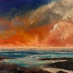 Tide Pool 18 X 24" Oil on Canvas