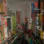 No Location 20 x 16" Acrylic on Canvas Edge